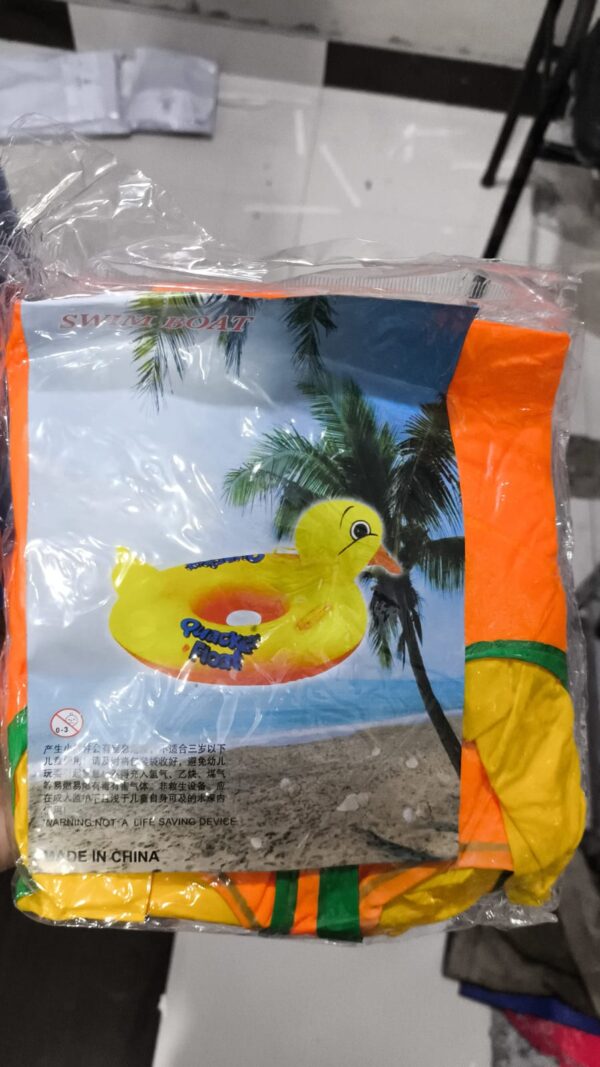 Duck Baby Floats Tube, Inflatable Duck Pool Float, Baby Floating Seat, Children Swim Ring, Kids Inflatable Floats, Yellow Duck Seat Boat for Toddler