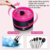Makeup & Paint Brush Cleaner Machine - Electric  (Random color)