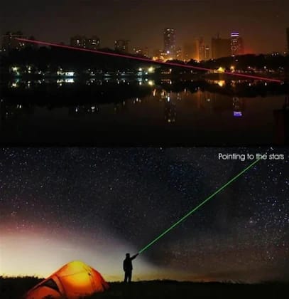 Powerful Laser Pointer Pen Beam Light 10Mw 650Nm Presentation Pointer - Green Laser Pointer  for Kids Best Gift