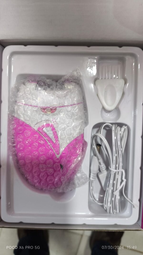 Kemei KM-189A Electric Ladies Epilator | Hair Remover Body shaver for women
