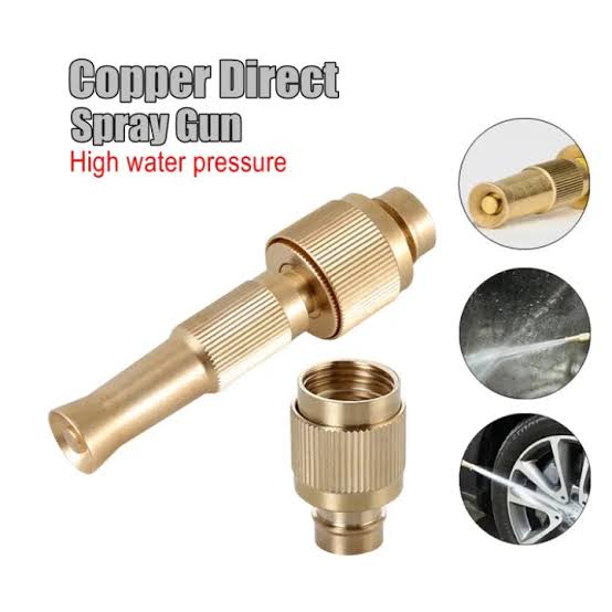 Pack of 2 Portable Water Sprayer Nozzle Adjustable High Pressure Car Washing Garden Hose Sprinkler System Car Wash Watering Water Spray Nozzle