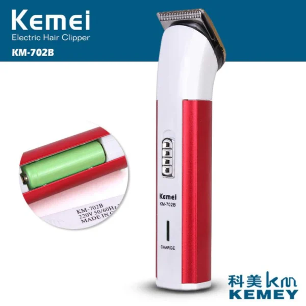 KM-702B Hair Clipper | Hair Trimmer / Hair Remover for Men (Random color)