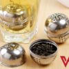Tea Infuser , Stainless Steel Tea Ball Strainer Filter Infuser for Loose Leaf Tea and Mulling Spices