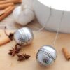 Tea Infuser , Stainless Steel Tea Ball Strainer Filter Infuser for Loose Leaf Tea and Mulling Spices