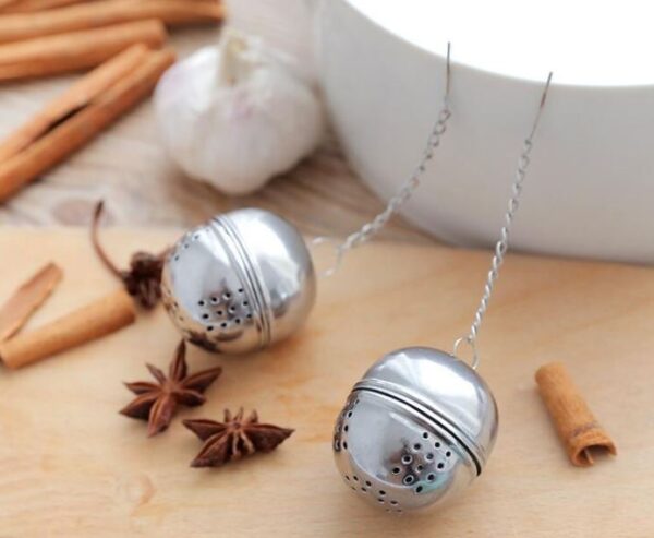 Tea Infuser , Stainless Steel Tea Ball Strainer Filter Infuser for Loose Leaf Tea and Mulling Spices