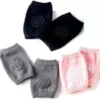Knee Pads for baby | Adjustable Baby knee Protector Crawling Safety and elbow pads (Random Color)