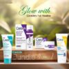 Cerave 4-in-1 Skincare Bundle: Skin Renewing Night Cream, Hydrating Sunblock, Acne Cleanser & Skin Renewing Retinol Serum