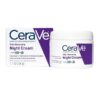 Cerave 4-in-1 Skincare Bundle: Skin Renewing Night Cream, Hydrating Sunblock, Acne Cleanser & Skin Renewing Retinol Serum
