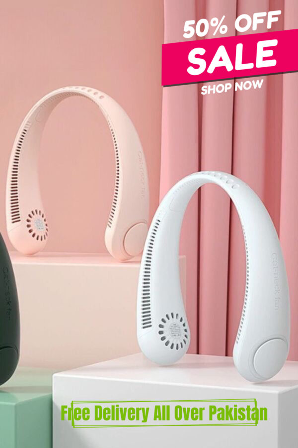 Portable Rechargeable Bladeless Neck Fan