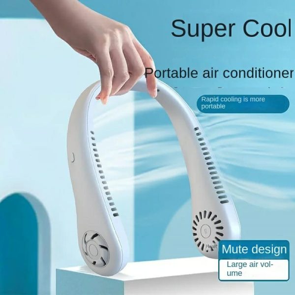Portable Rechargeable Bladeless Neck Fan