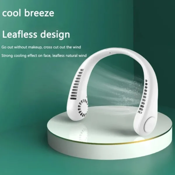 Portable Rechargeable Bladeless Neck Fan